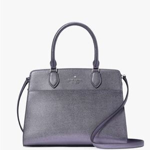 NWT Kate Spade Madison Medium Metallic Satchel